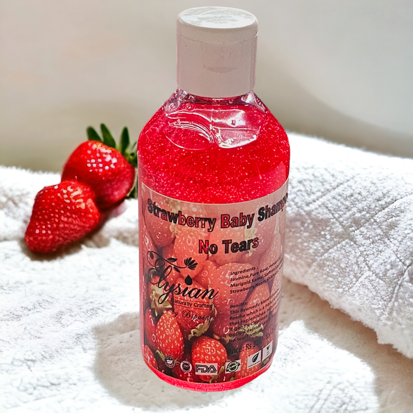 Strawberry Shampoo For Babies