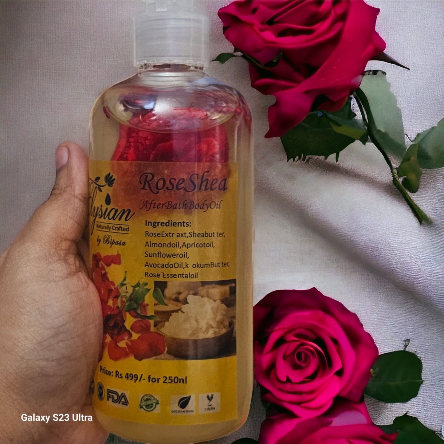 Rose Shea Body Oil